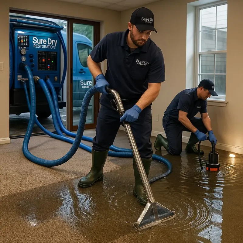 Water Extraction and Removal process in East Northport, NY